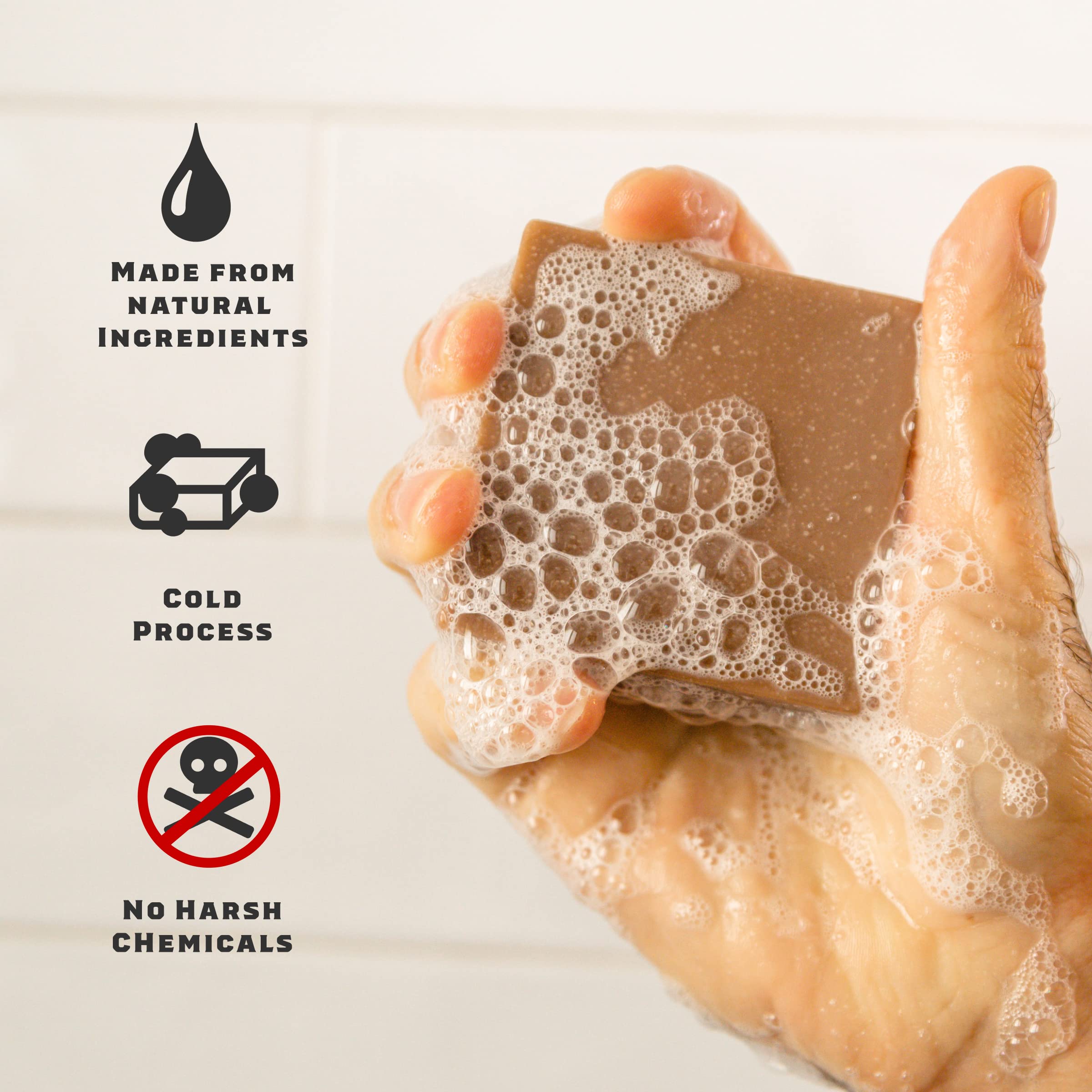 Foto 4 pulgar | Jabón en Barra Dr. Squatch Natural Cold Process 3 Piezas para Hombre - Venta Internacional