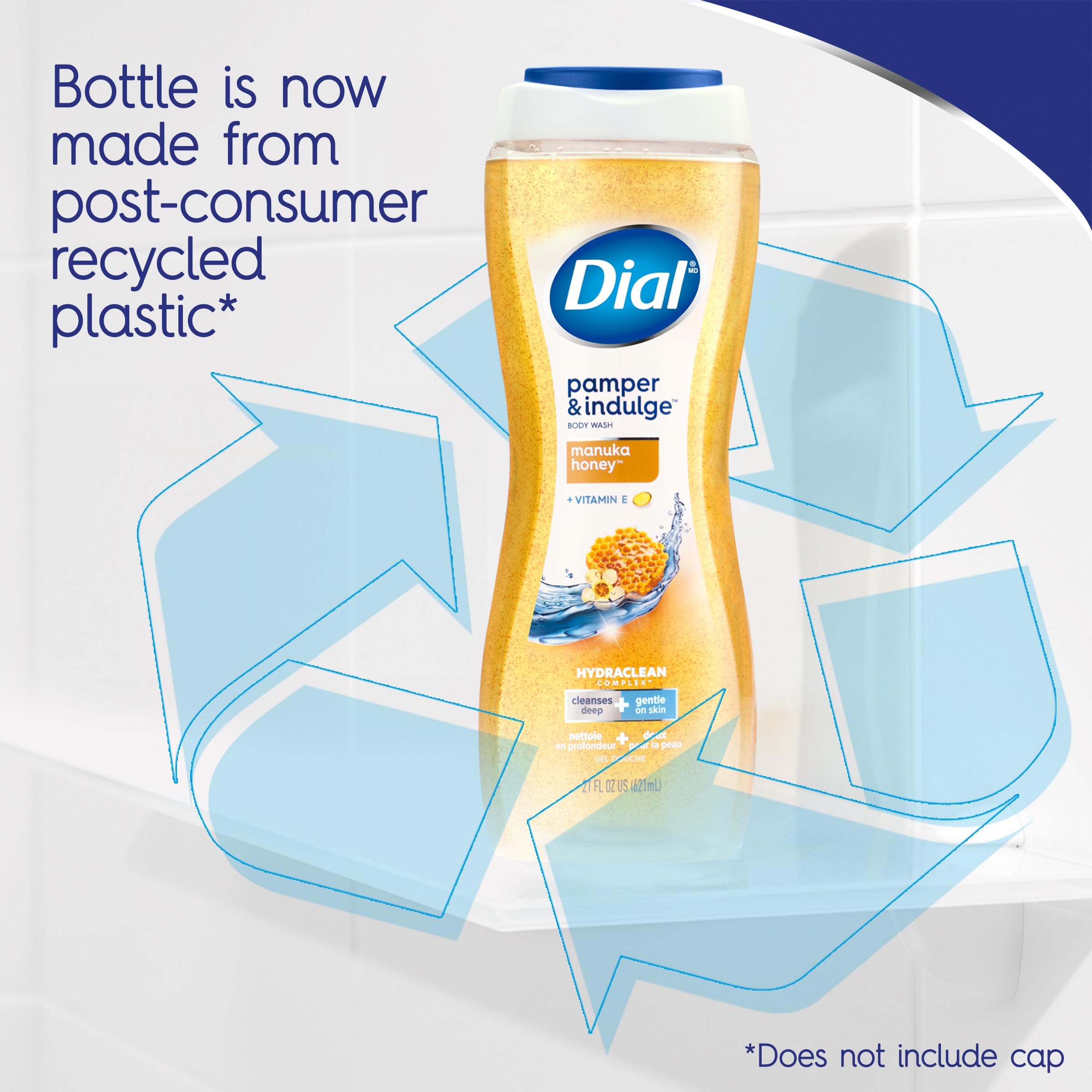 Foto 6 pulgar | Gel de Baño Dial Pamper & Indulge con Miel de Manuka 630 Ml X4 - Venta Internacional