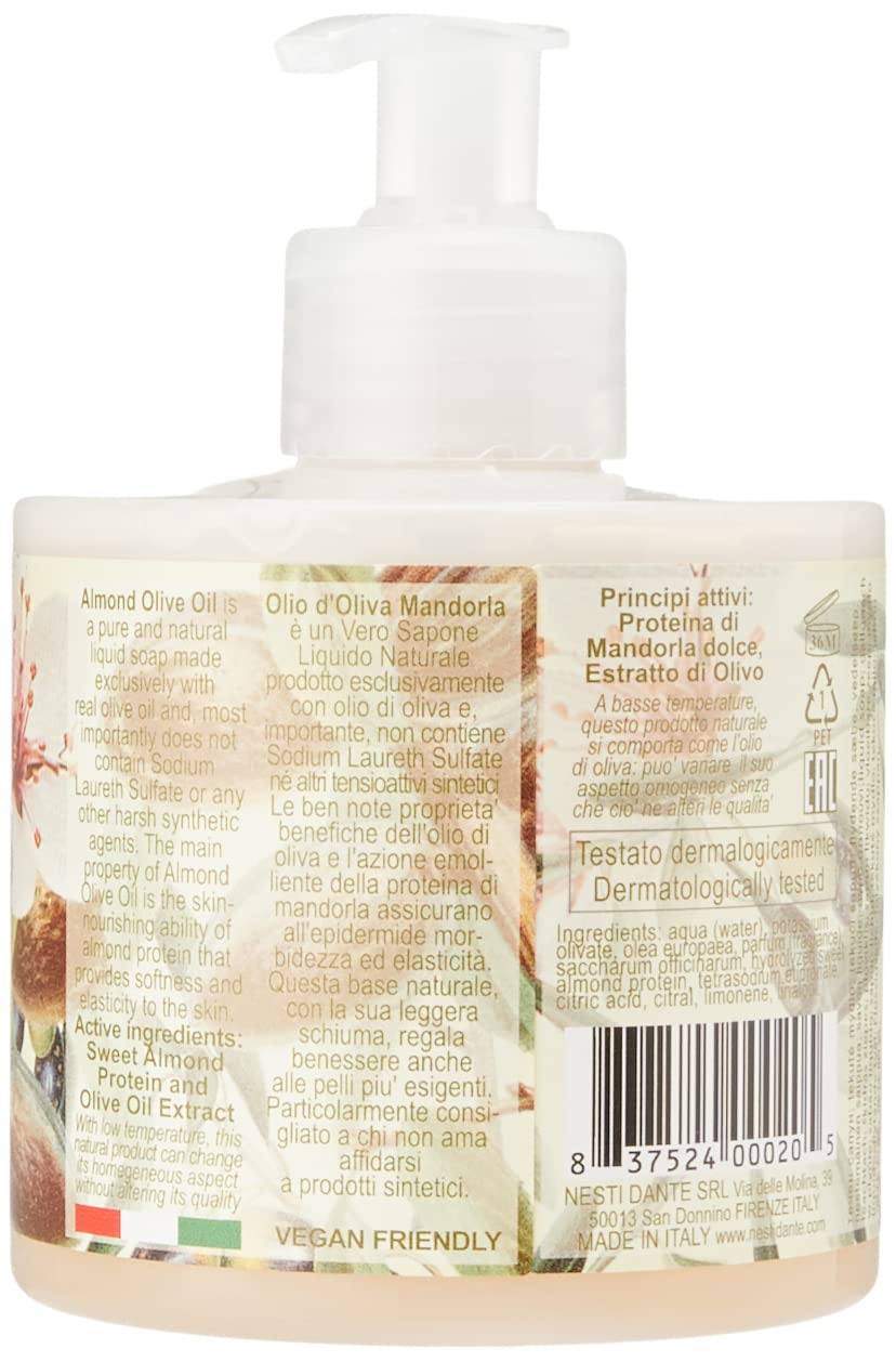 Foto 2 | Jabón Líquido Nesti Dante Almond Olive Oil 300ml - Venta Internacional.