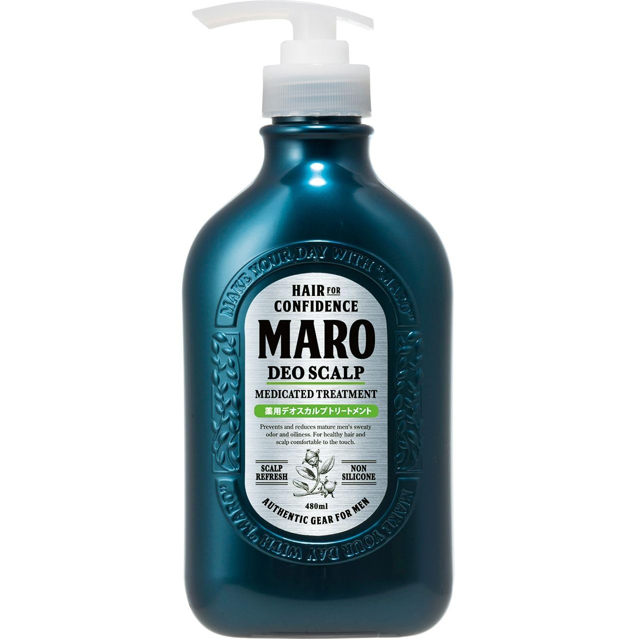 Tratamiento Para Cuero Cabelludo Deo Maro Previene La Picazón Y El Mal Olor, 480 Ml - Venta Internacional.