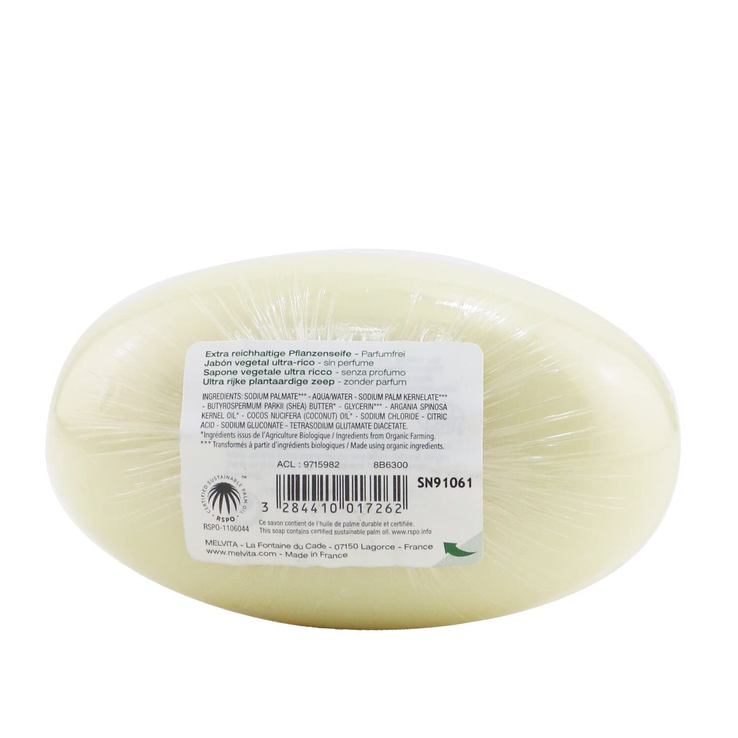 Foto 4 pulgar | Jabón en Barra Melvita Toilet 150 ml - Venta Internacional