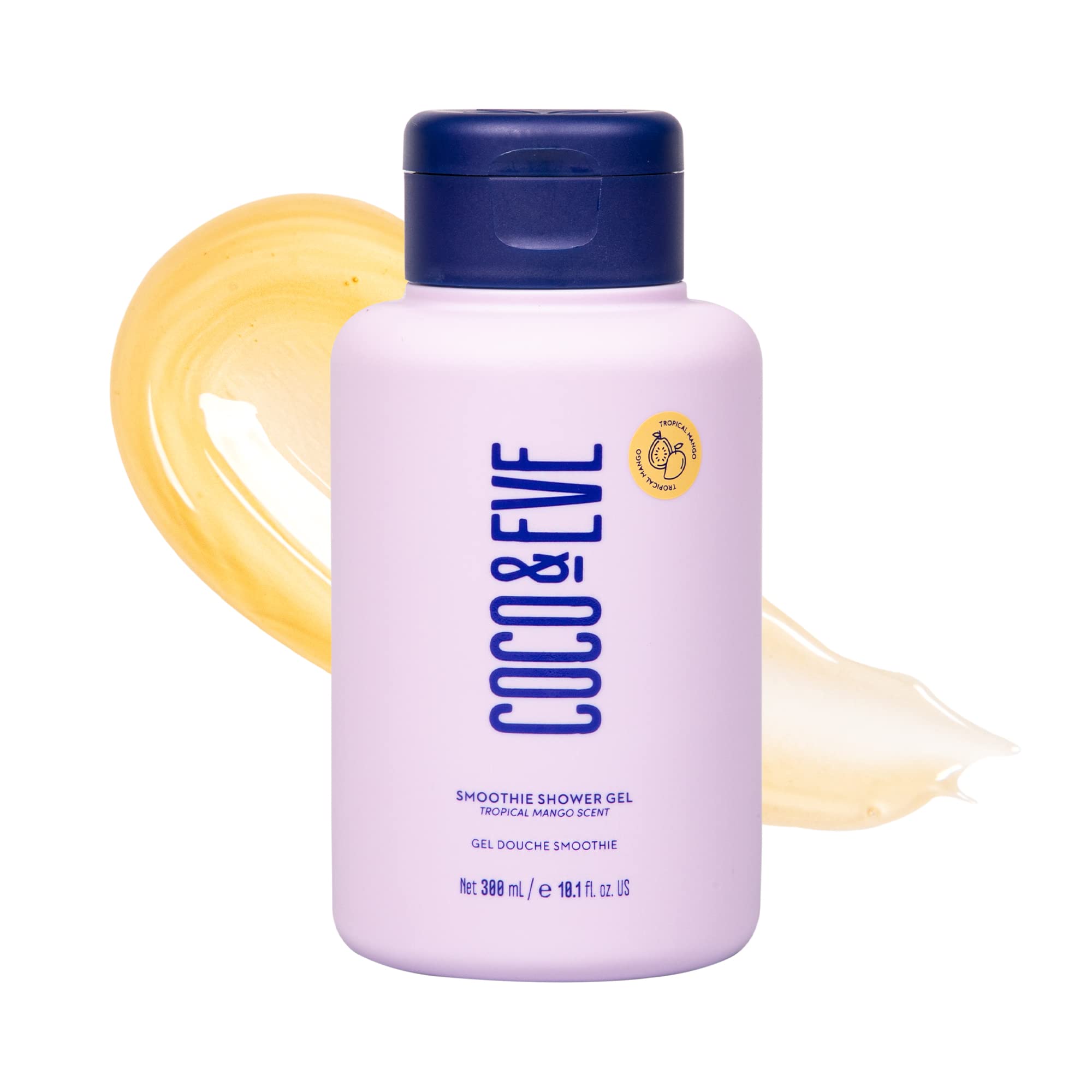 Gel De Ducha Coco & Eve Glow Figure Smoothie Tropical Mango 300 Ml - Venta Internacional