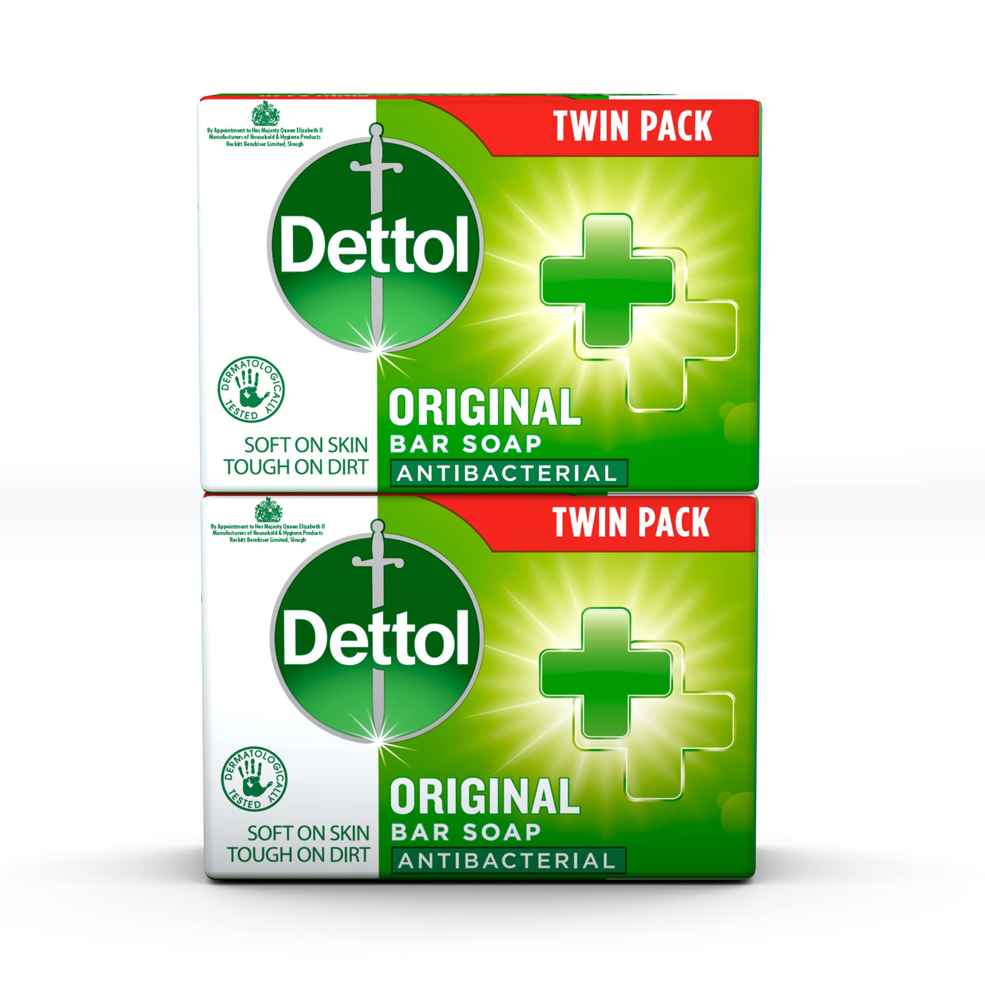 Soap Dettol, Antibacteriano, Original, 100 G, Paquete Doble - Venta Internacional.