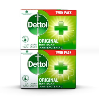 Foto 1 | Soap Dettol, Antibacteriano, Original, 100 G, Paquete Doble - Venta Internacional.