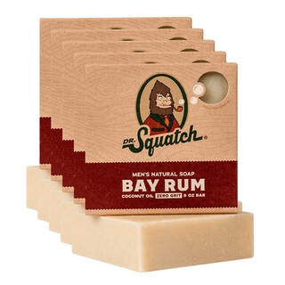 Foto 1 | Jabón En Barra Dr. Squatch All Natural Para Hombre, Paquete De 5 Unidades, Bay Rum - Venta Internacional.