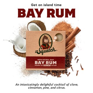 Foto 2 | Jabón En Barra Dr. Squatch All Natural Para Hombre, Paquete De 5 Unidades, Bay Rum - Venta Internacional.