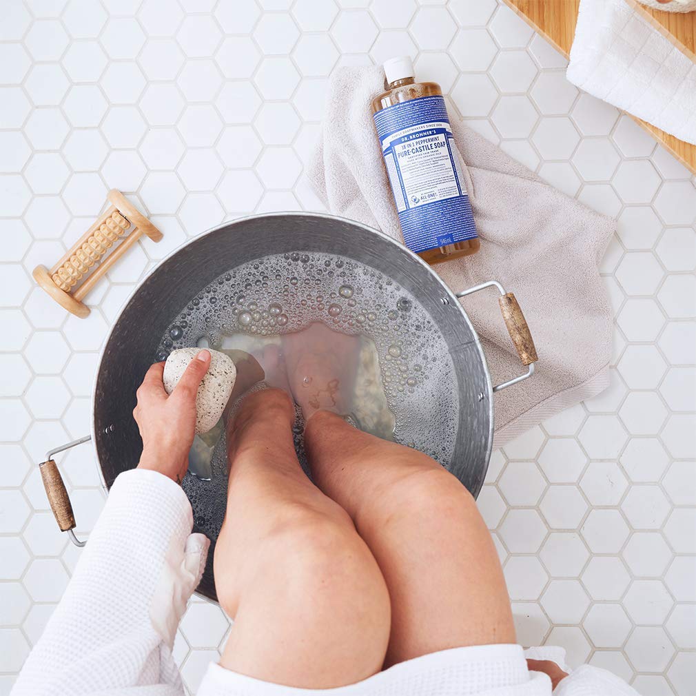 Foto 7 | Jabón Líquido Dr. Bronner's Pure-castile Peppermint 946 Ml, Paquete De 4 - Venta Internacional.