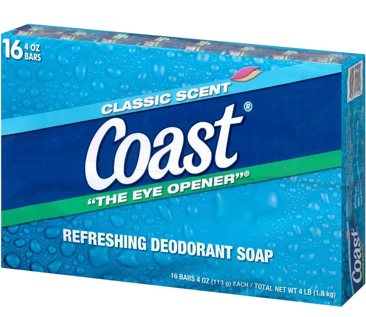 Foto 4 | Desodorante Refrescante Soap Bar Coast 120 Ml X 4 - Venta Internacional.