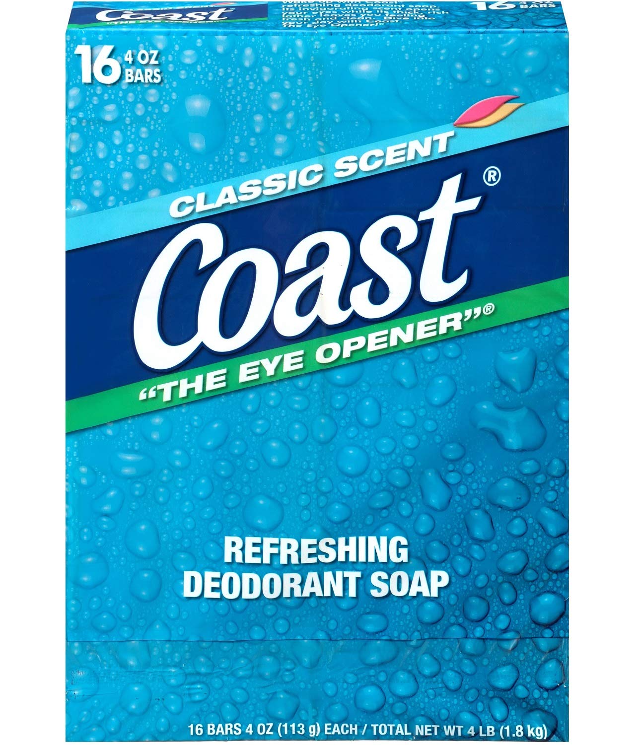 Foto 7 | Desodorante Refrescante Soap Bar Coast 120 Ml X 4 - Venta Internacional.