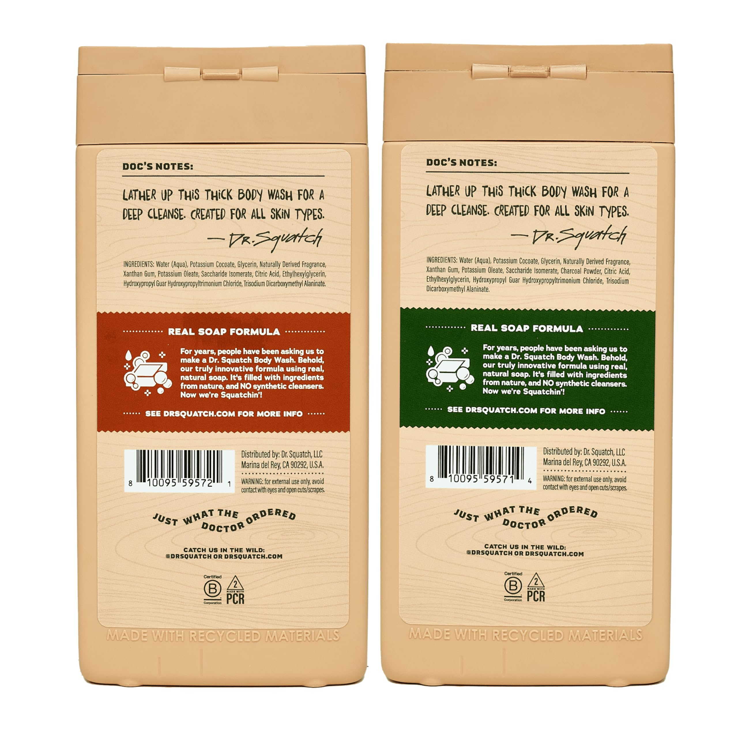 Foto 4 pulgar | Gel De Baño Dr. Squatch Barrica De Madera Bourbon Paquete De 2 - Venta Internacional