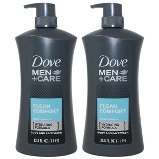 Foto 1 | Gel de Baño Dove Men Clean Comfort 1l x 2 - Venta Internacional