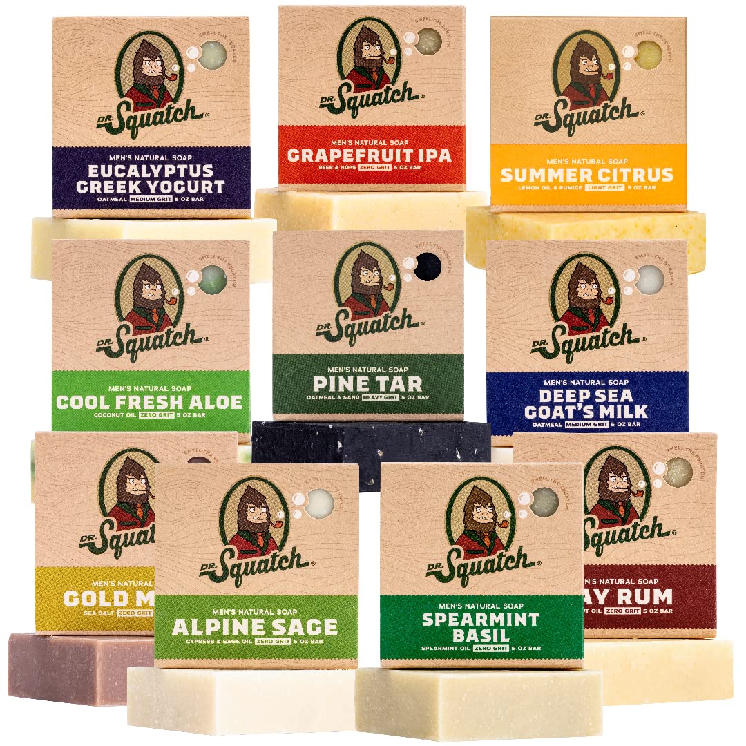 Foto 1 | Set de Jabón Dr. Squatch 10 Unidades Alquitrán De Pino Y Ron - Venta Internacional