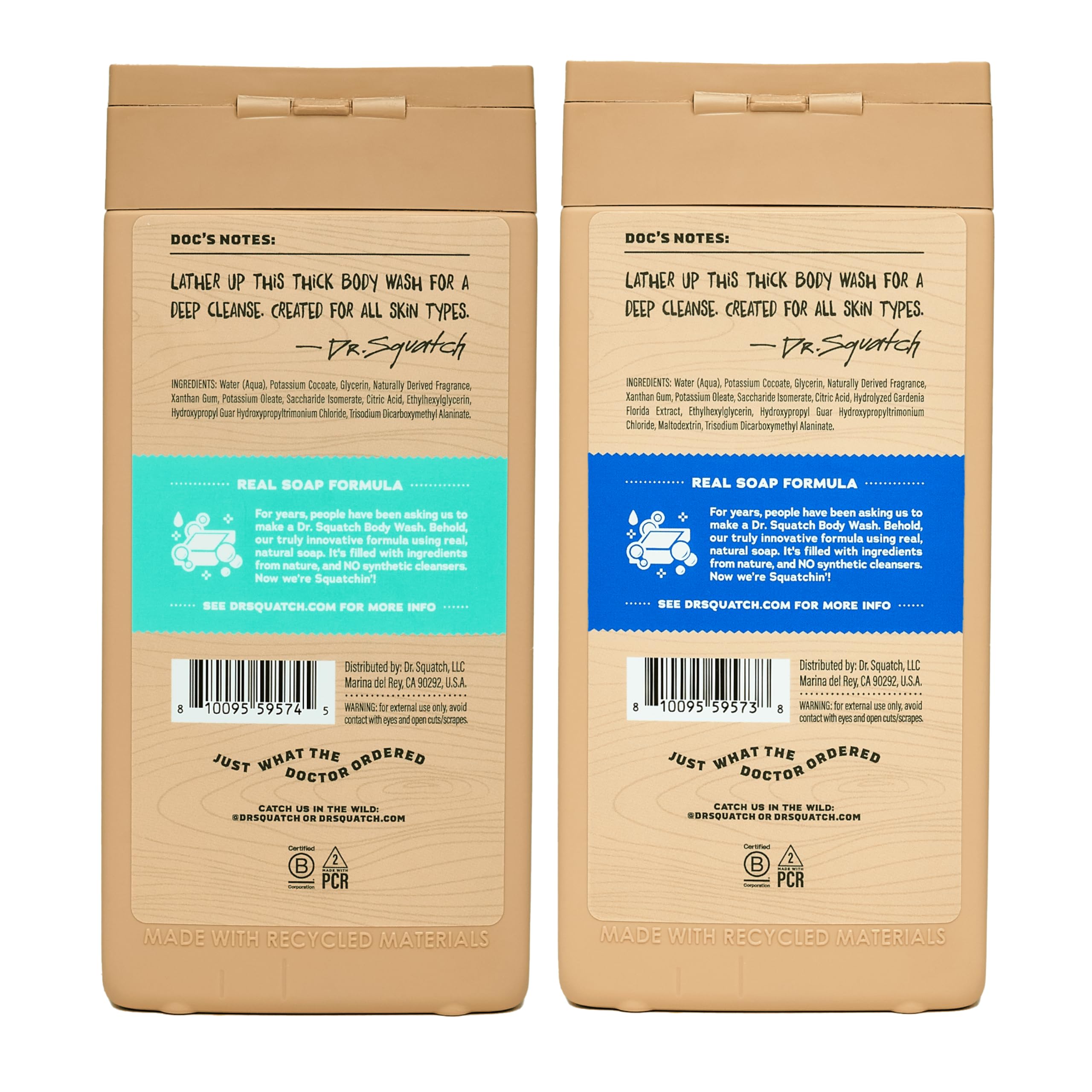 Foto 4 pulgar | Gel de Baño Dr. Squatch Natural Fresh Falls + Coconut 414 Ml Paquete de 2 - Venta Internacional