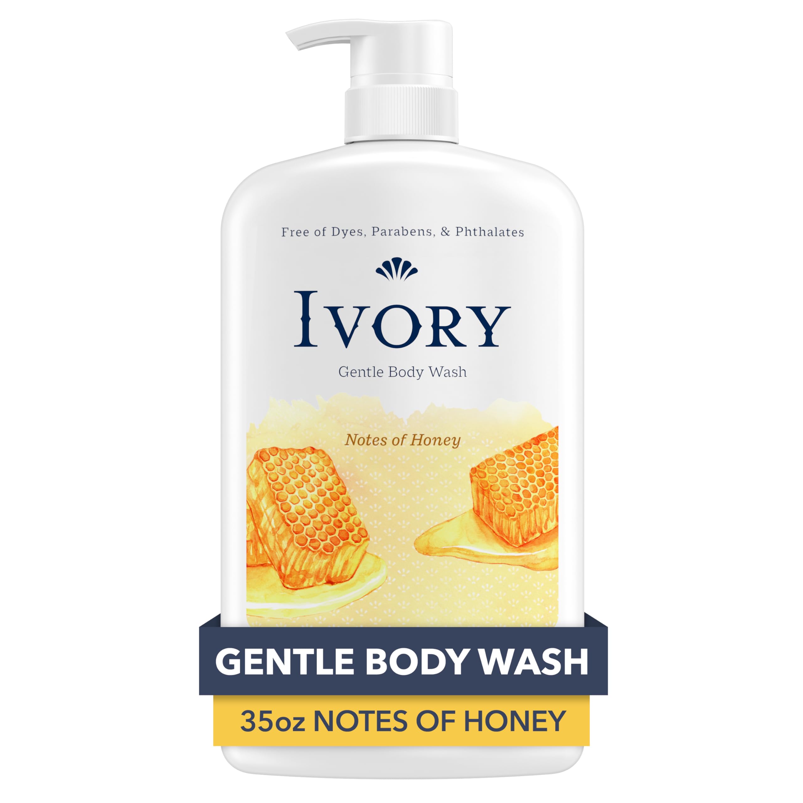 Foto 1 | Gel De Baño Suave Aroma A Miel 1 Litro Sin Colorantes 35 Onzas - Venta Internacional