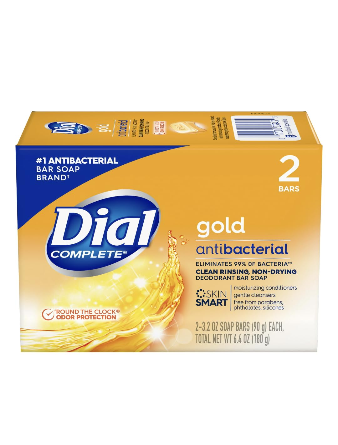 Foto 2 pulgar | Jabon Antibacteriano Soap Dial Gold Paquete De 2 - Venta Internacional