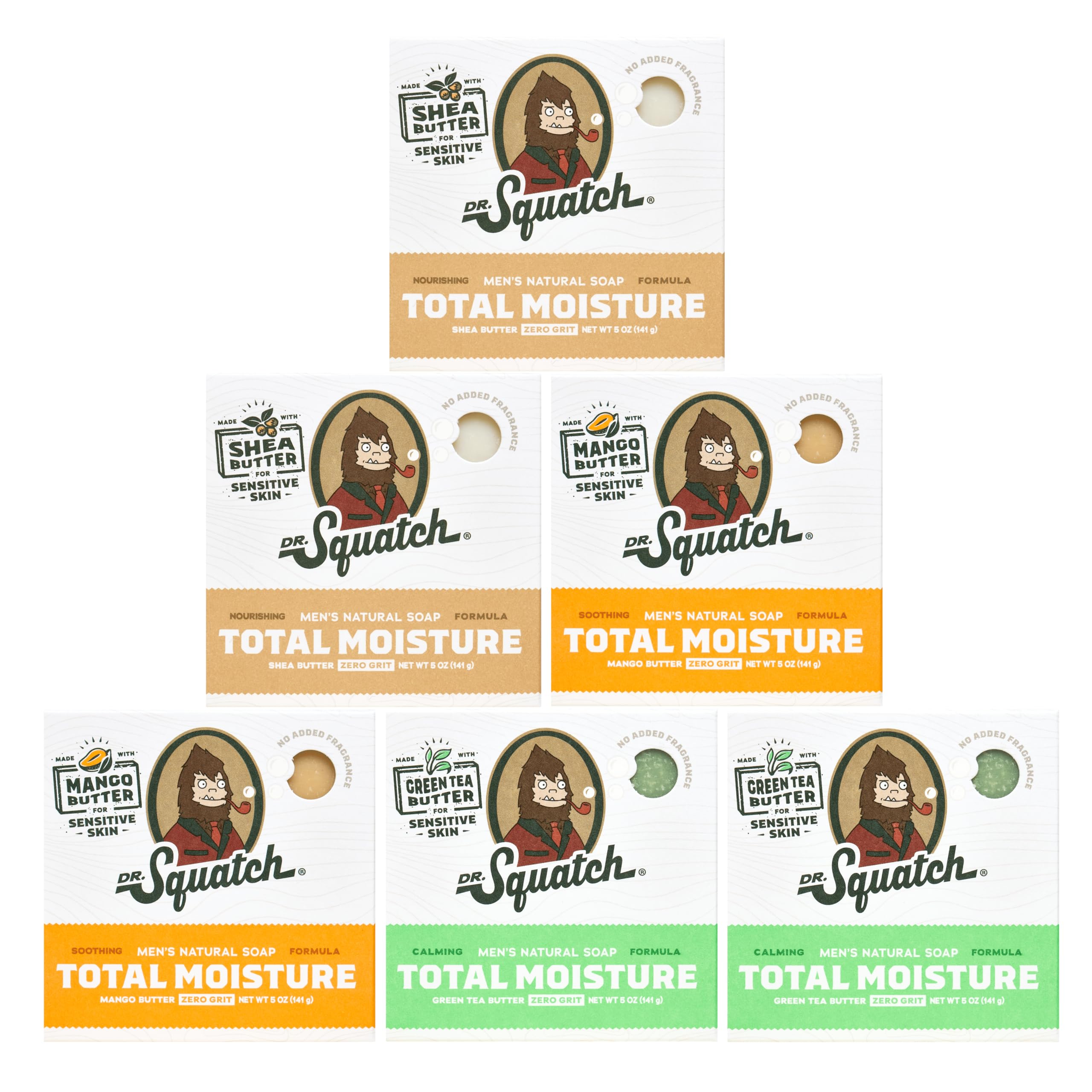 Foto 1 | Jabón Dr. Squatch Total Moisture 6 Piezas - Venta Internacional