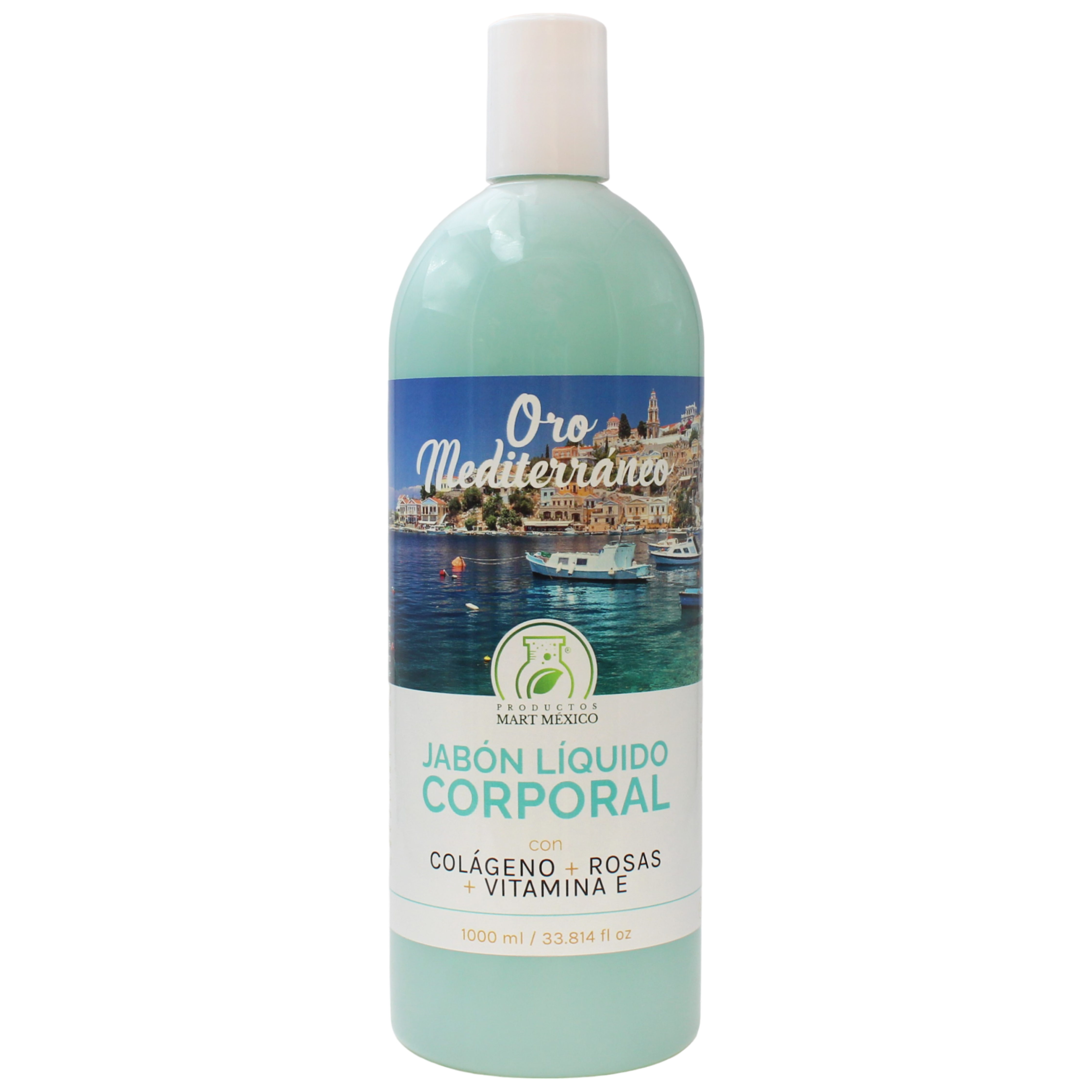 Foto 2 pulgar | Jabón Líquido De Oro Mediterráneo Corporal Revitaliza
Productos Mart 1 Litro