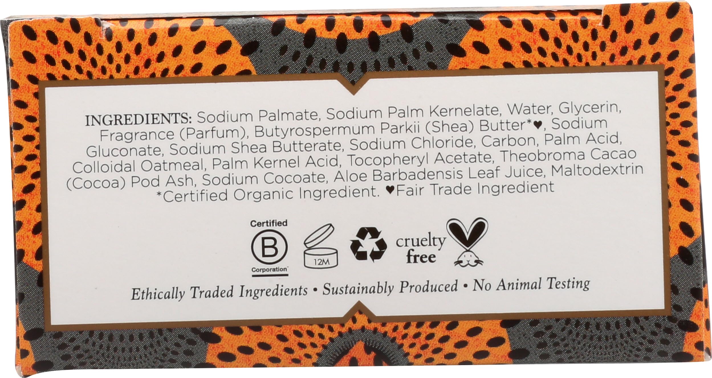 Foto 6 pulgar | Jabón en Barra Sheamoisture Nubian Heritage African Black 150 Ml - Venta Internacional