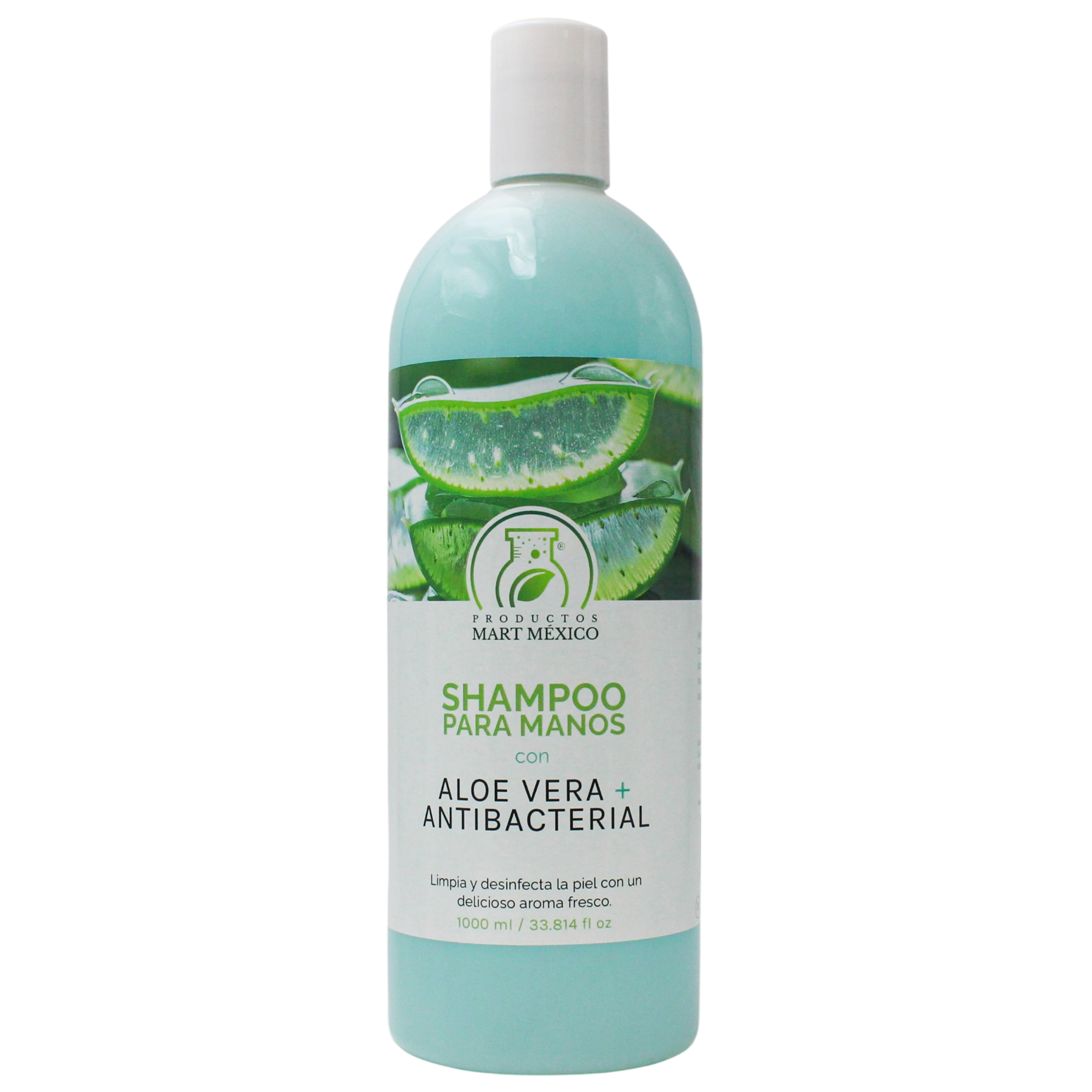 Shampoo Antibacterial con Aloe Vera Corporal Suave Productos Mart 1 l