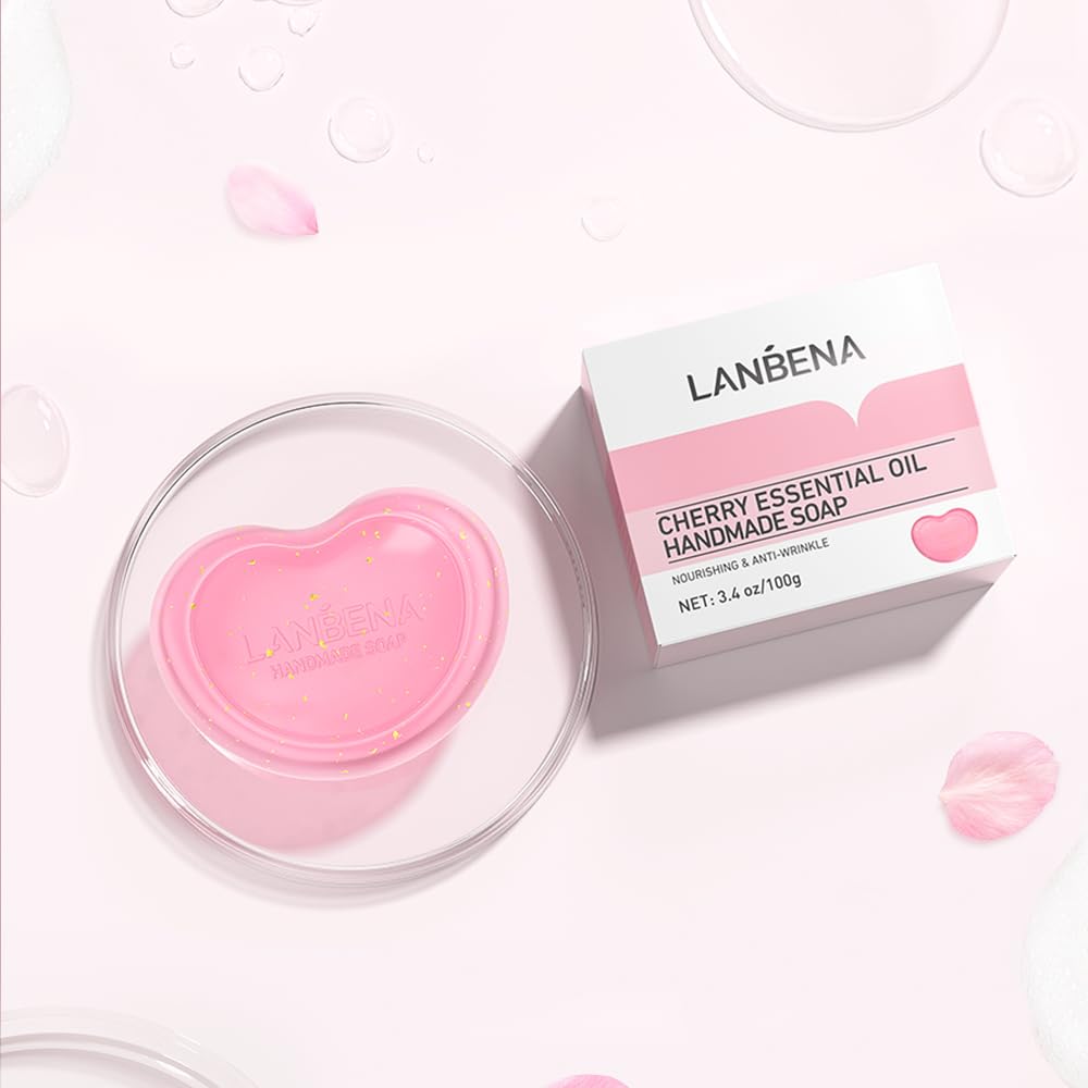 Foto 7 | Jabón Lanbena Pink Hidratante Antiedad Con Ácido Hialurónico - Venta Internacional.