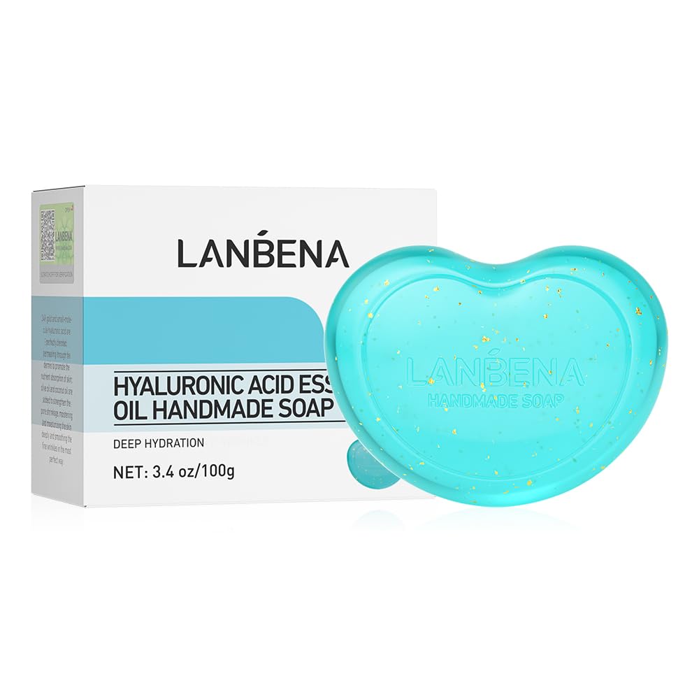 Foto 1 | El Jabón Hidratante Lanbena Blue Soap1 Mejora La Elasticidad De La Piel - Venta Internacional.