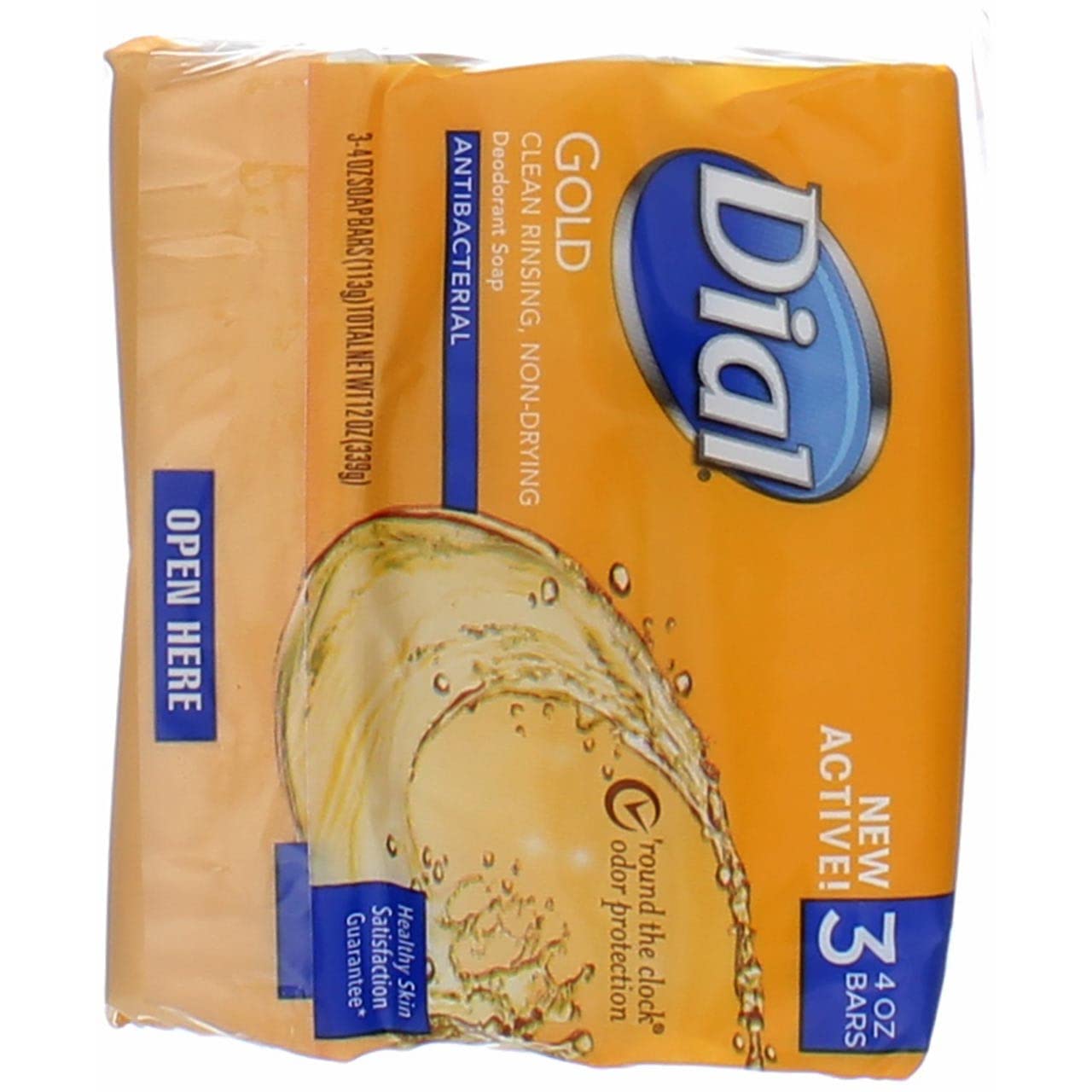 Foto 5 pulgar | Desodorante Antibacteriano Soap Dial, Dorado, 120 Ml, 3 Barras, Paquete De 4 - Venta Internacional.