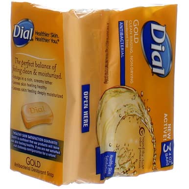 Foto 8 pulgar | Desodorante Antibacteriano Soap Dial, Dorado, 120 Ml, 3 Barras, Paquete De 4 - Venta Internacional.
