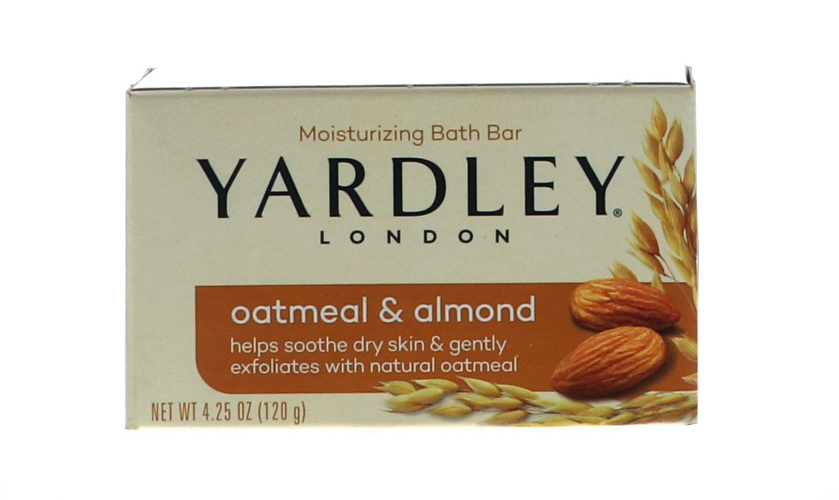 Foto 2 pulgar | Bath Bar Yardley London, Avena Y Almendras, 120 G (paquete De 24) - Venta Internacional.