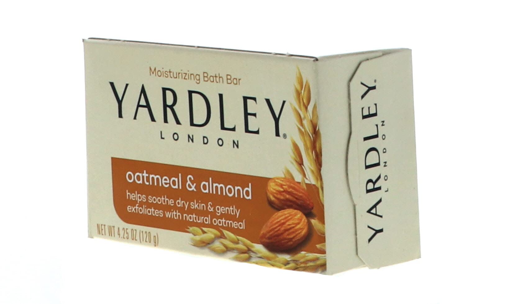 Foto 3 pulgar | Bath Bar Yardley London, Avena Y Almendras, 120 G (paquete De 24) - Venta Internacional.