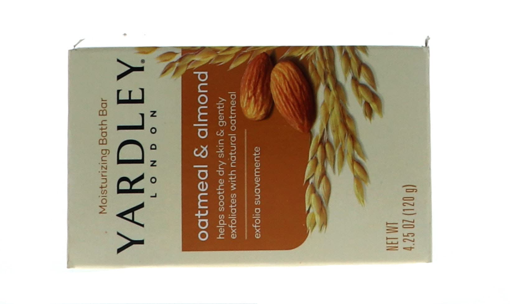 Foto 6 pulgar | Bath Bar Yardley London, Avena Y Almendras, 120 G (paquete De 24) - Venta Internacional.