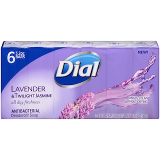 Foto 2 | Desodorante Antibacteriano Soap Dial, Lavanda Y Jazmín, 6 X 90 G - Venta Internacional.
