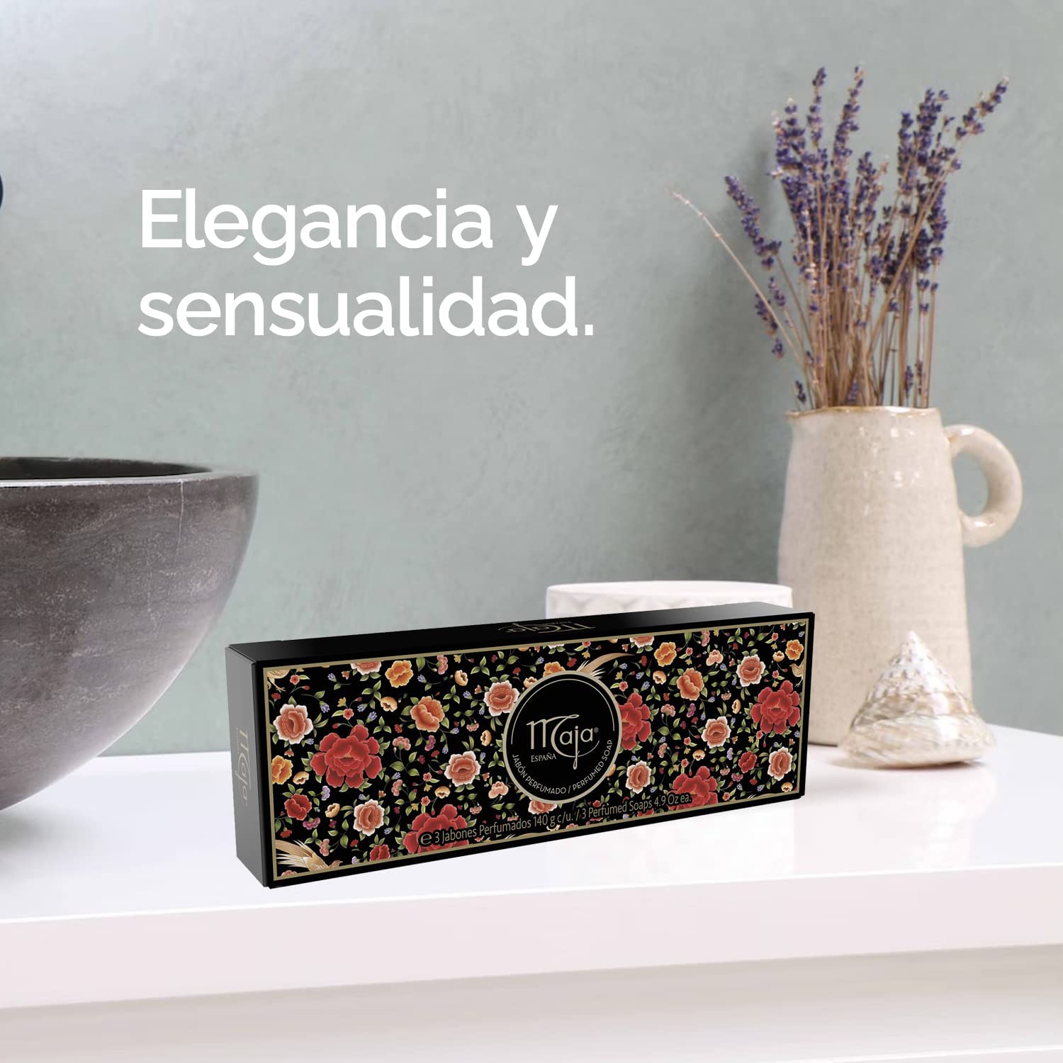 Foto 5 pulgar | Jabón Myrurgia Maja 145 Ml X 3 (paquete De 2) De España - Venta Internacional.