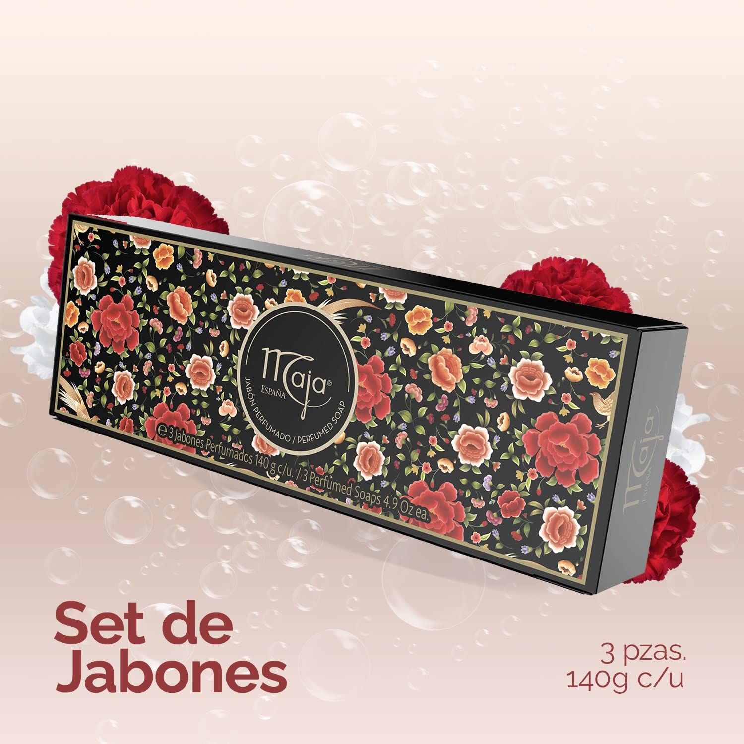 Foto 6 pulgar | Jabón Myrurgia Maja 145 Ml X 3 (paquete De 2) De España - Venta Internacional.