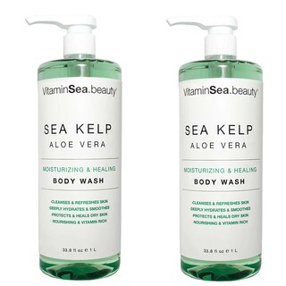 Foto 1 | Jabón Líquido Corporal Vitamins And Sea Alga Marina 1litro 2pz