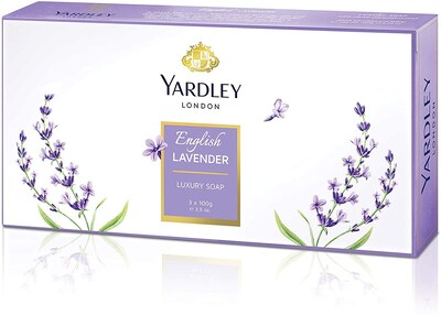 Foto 1 | Jabón Yardley English Lavender Luxury 100 G X 3 - Venta Internacional.