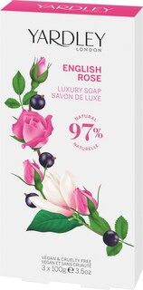 Foto 1 | Set De Jabón Yardley English Rose Luxury Para Mujer 3 Unidades - Venta Internacional.