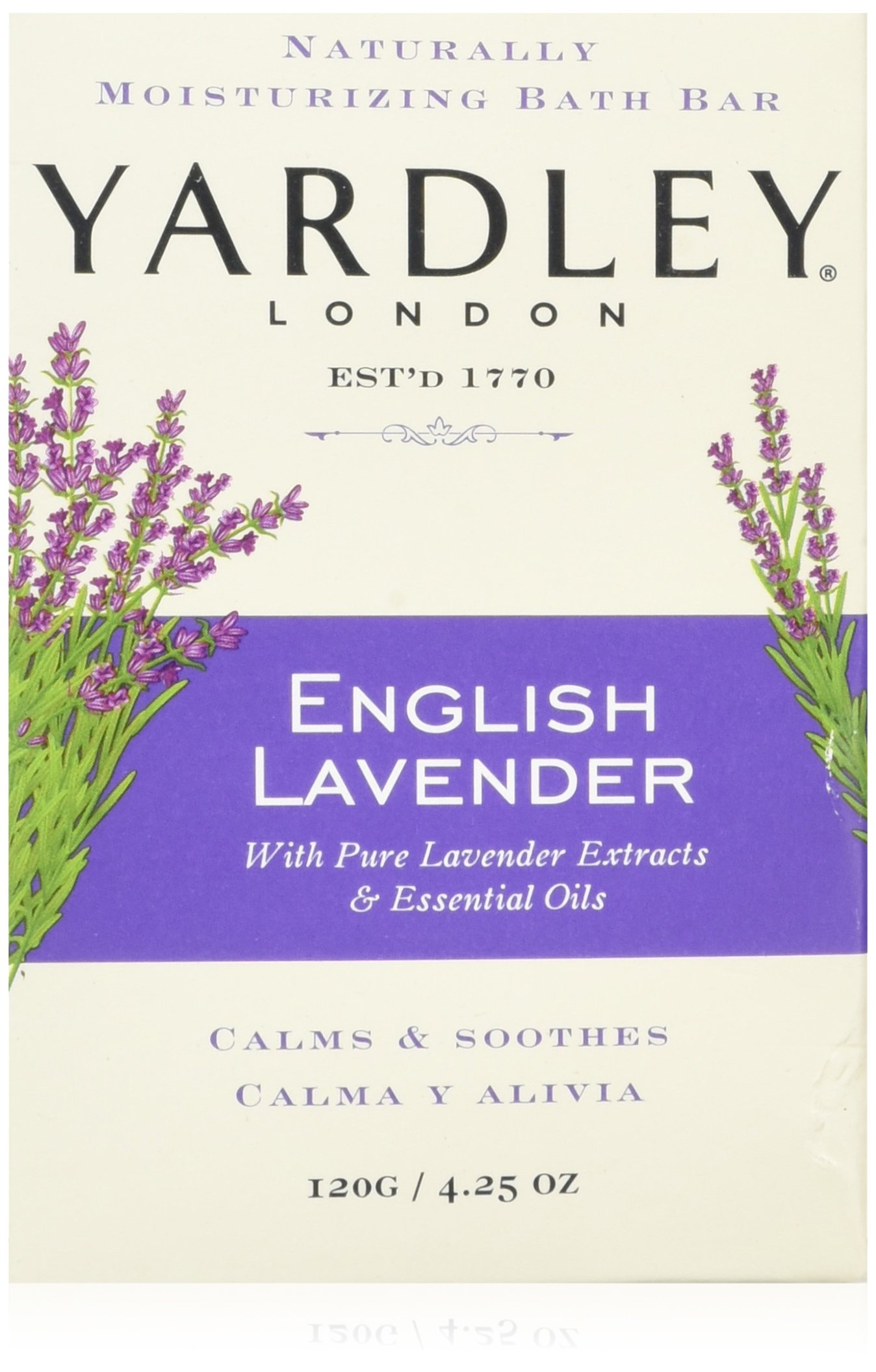 Foto 2 pulgar | Jabón En Barra Yardley London English Lavender, 125 Ml, Paquete De 8 - Venta Internacional.