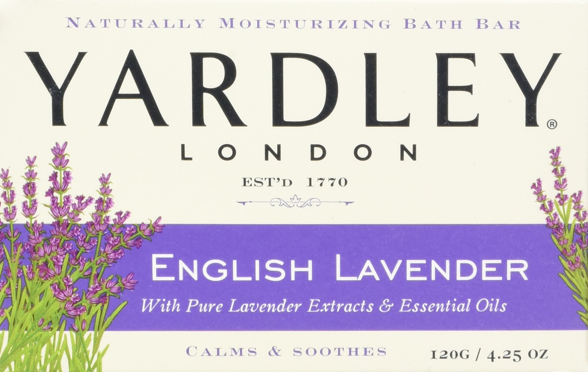 Foto 3 pulgar | Jabón En Barra Yardley London English Lavender, 125 Ml, Paquete De 8 - Venta Internacional.
