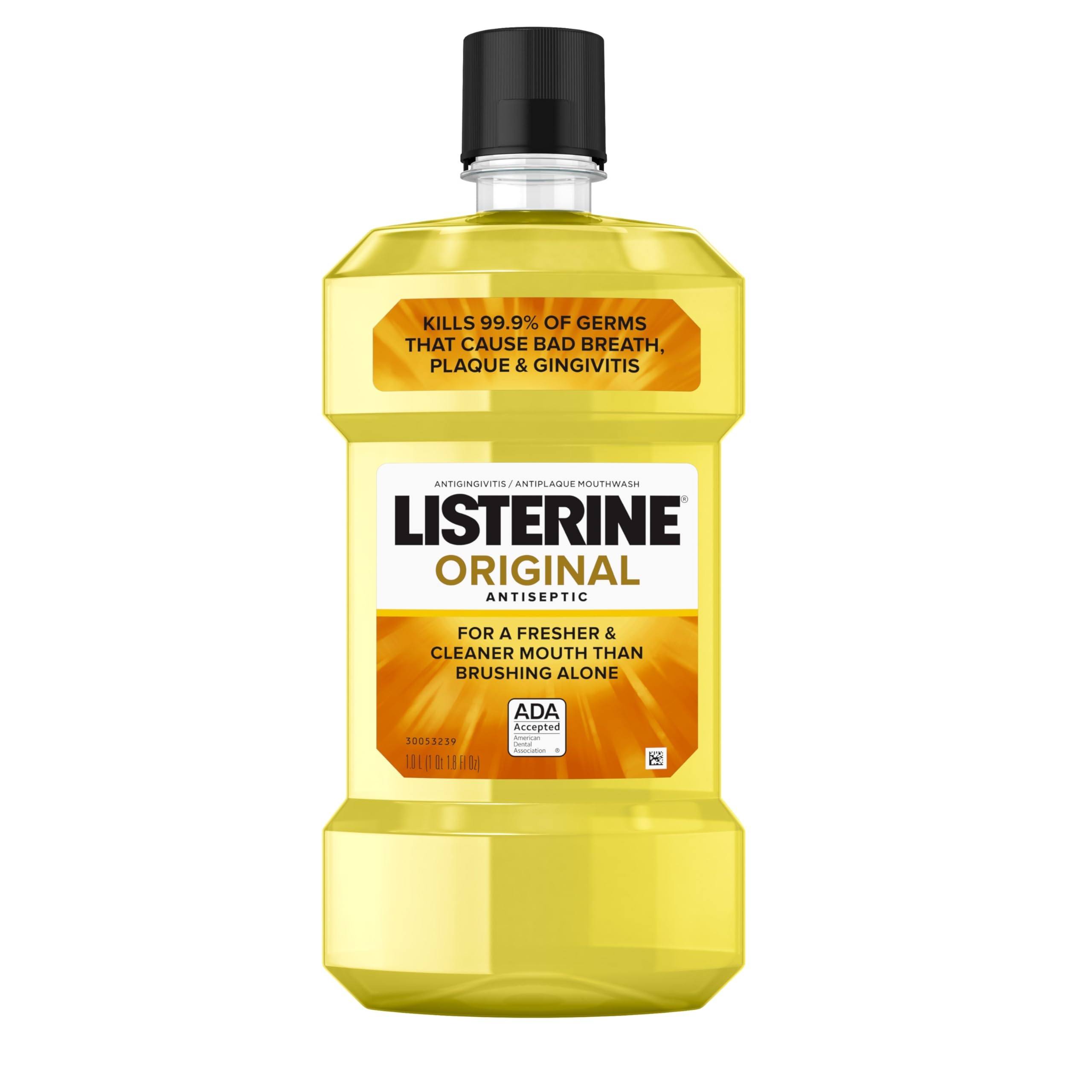Foto 2 pulgar | Enjuague Bucal Listerine Original, Antiséptico, 1 Litro, Mata El 99% De Los Gérmenes - Venta Internacional.