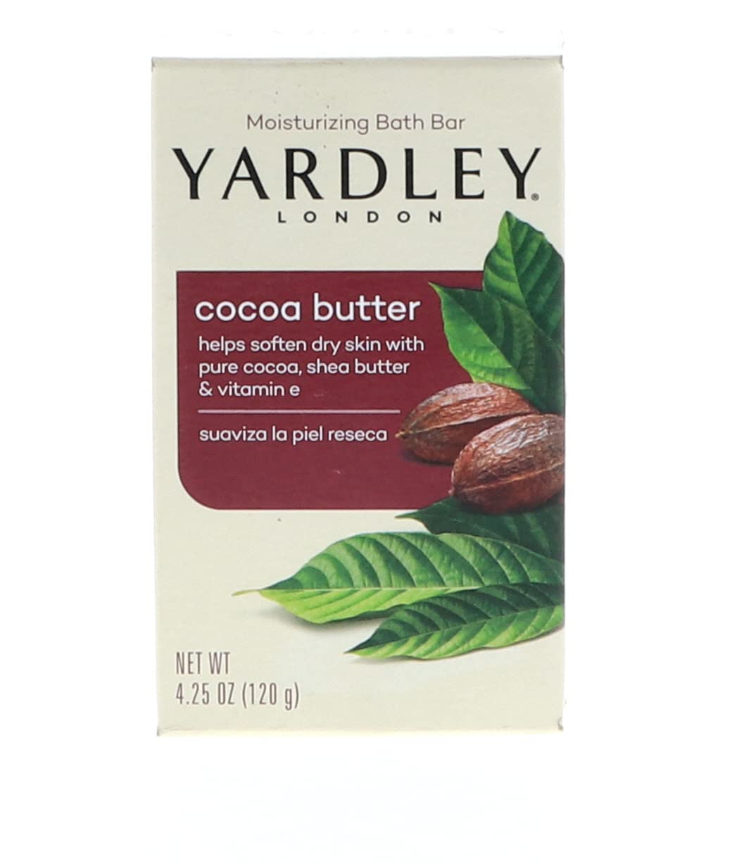 Barra Hidratante Yardley, Manteca De Cacao, Chocolate, 125 Ml - Venta Internacional.