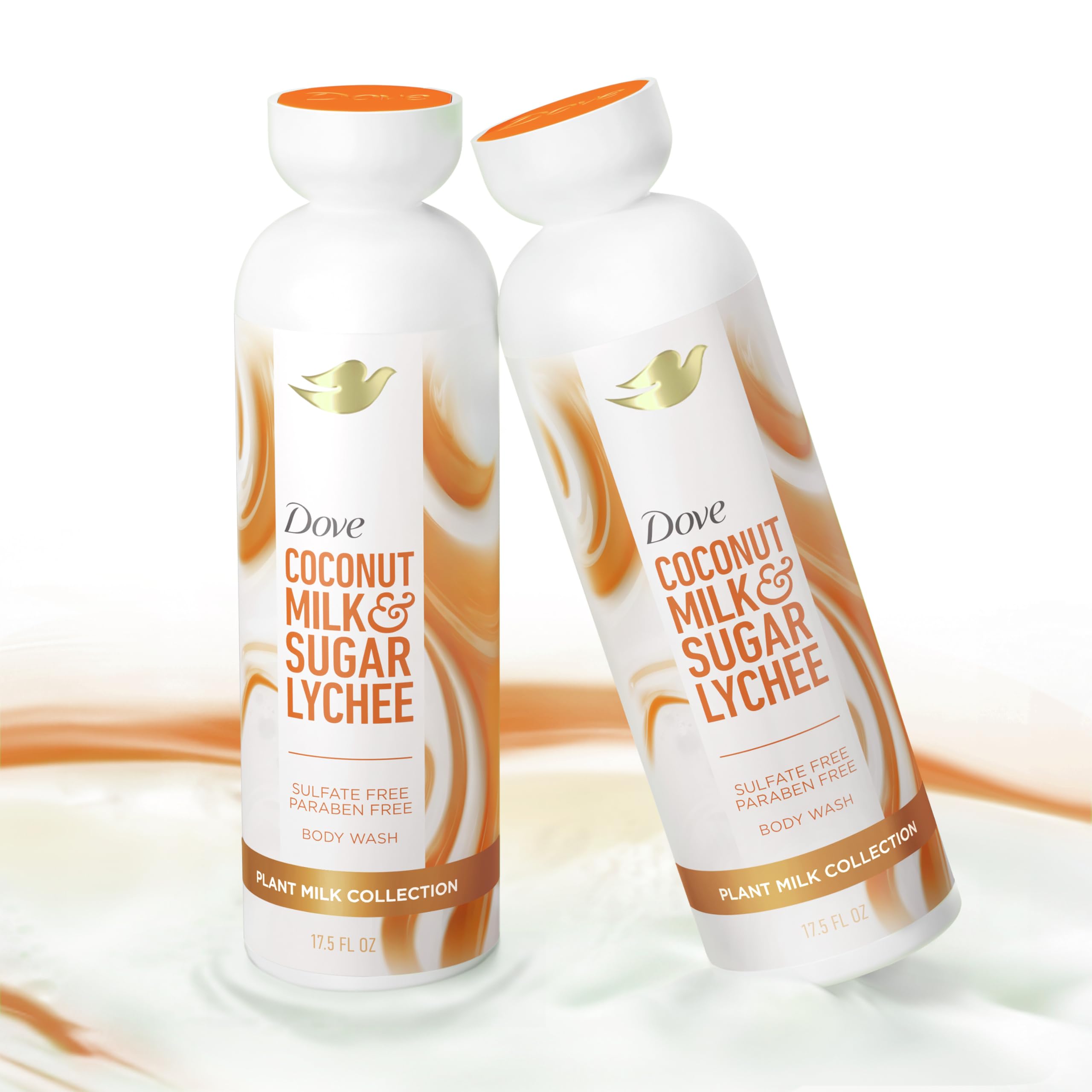Foto 5 pulgar | Gel de Baño Dove Plant Milk Coco y Lichi 500 ml 98% Biodegradable - Venta Internacional