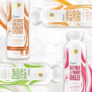 Foto 6 | Gel de Baño Dove Plant Milk Coco y Lichi 500 ml 98% Biodegradable - Venta Internacional