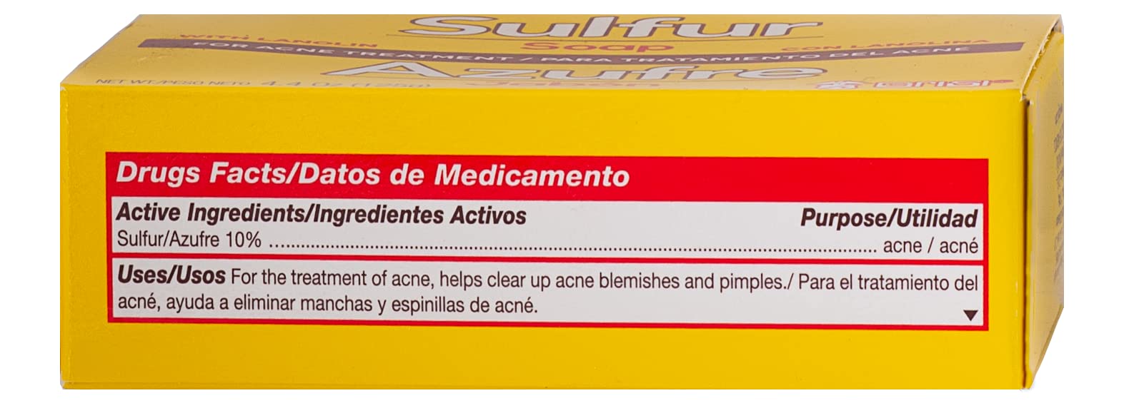 Foto 6 pulgar | Jabón Biosulfur Grisi Sulfur 10% Para Tratamiento Del Acné, 130 Ml, Paquete De 3 - Venta Internacional.