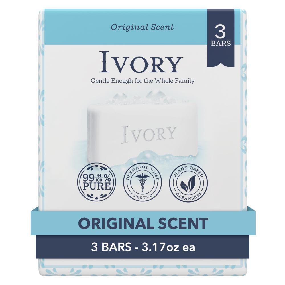 Foto 2 pulgar | Barras de Jabón Ivory Original con Aroma a Aloe 94 ml  3 Piezas - Venta Internacional