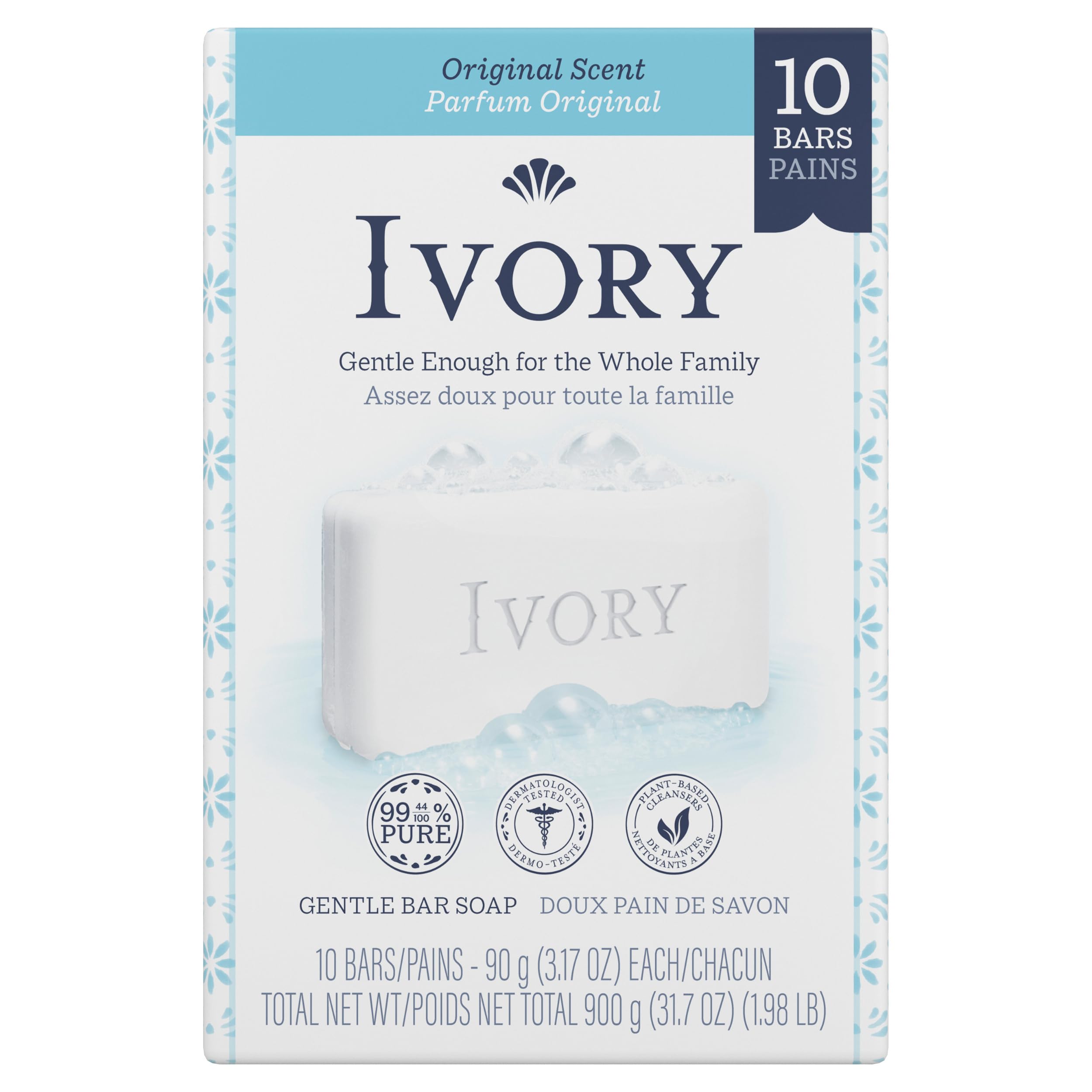 Jabón Ivory de 92 Ml - Venta Internacional