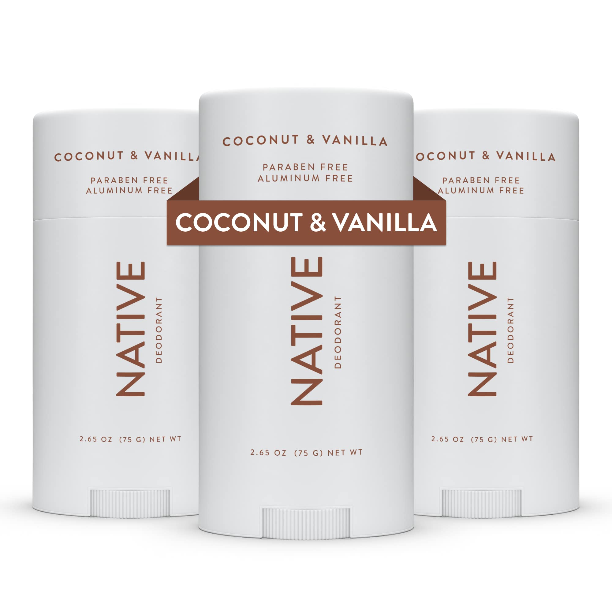 Foto 1 | Desodorante Nativo De Coco Y Vainilla Sin Aluminio, Paquete De 3 - Venta Internacional.