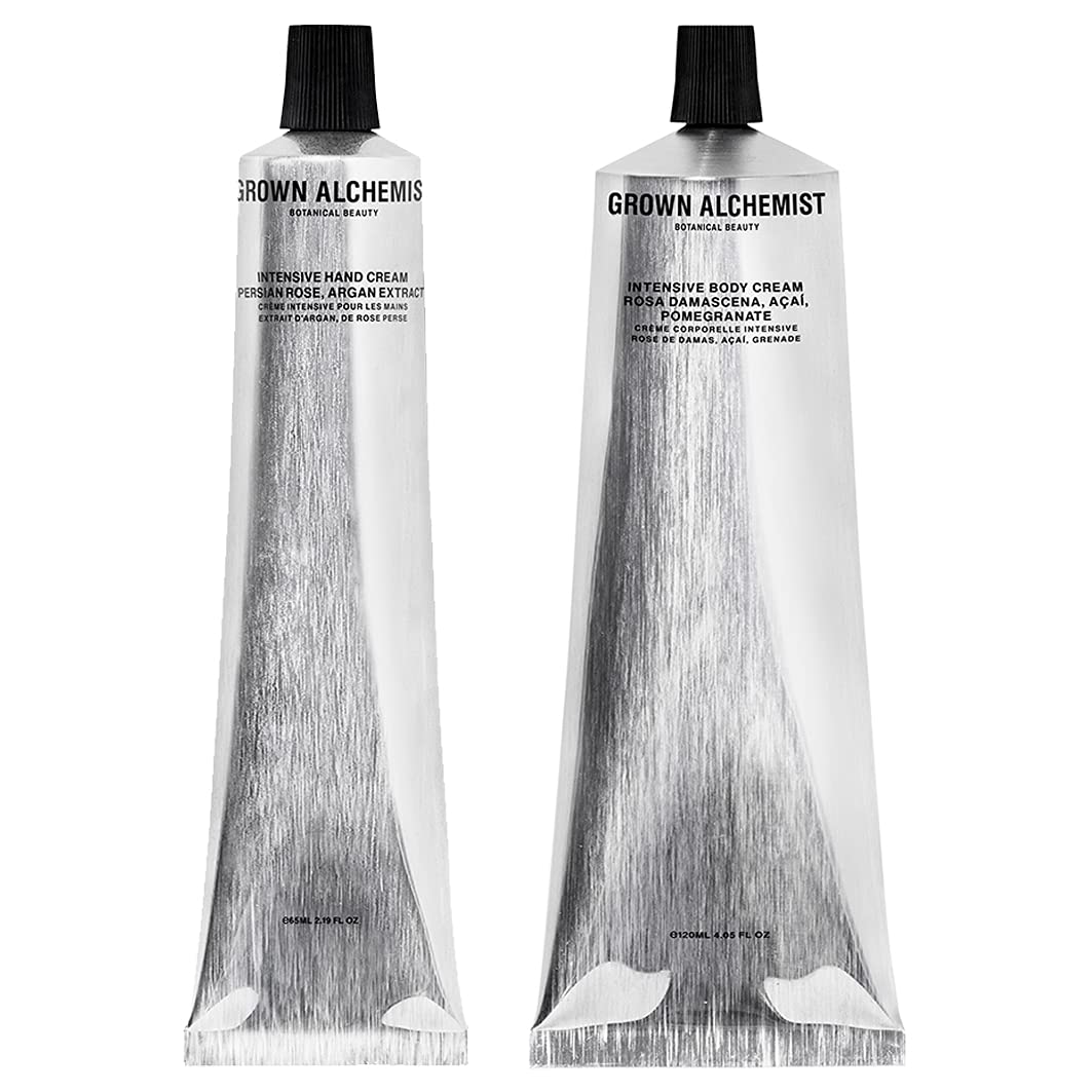 Set De Hidratación: Crema De Manos Grown Alchemist (65 Ml) Y Crema Corporal (120 Ml) - Venta Internacional.