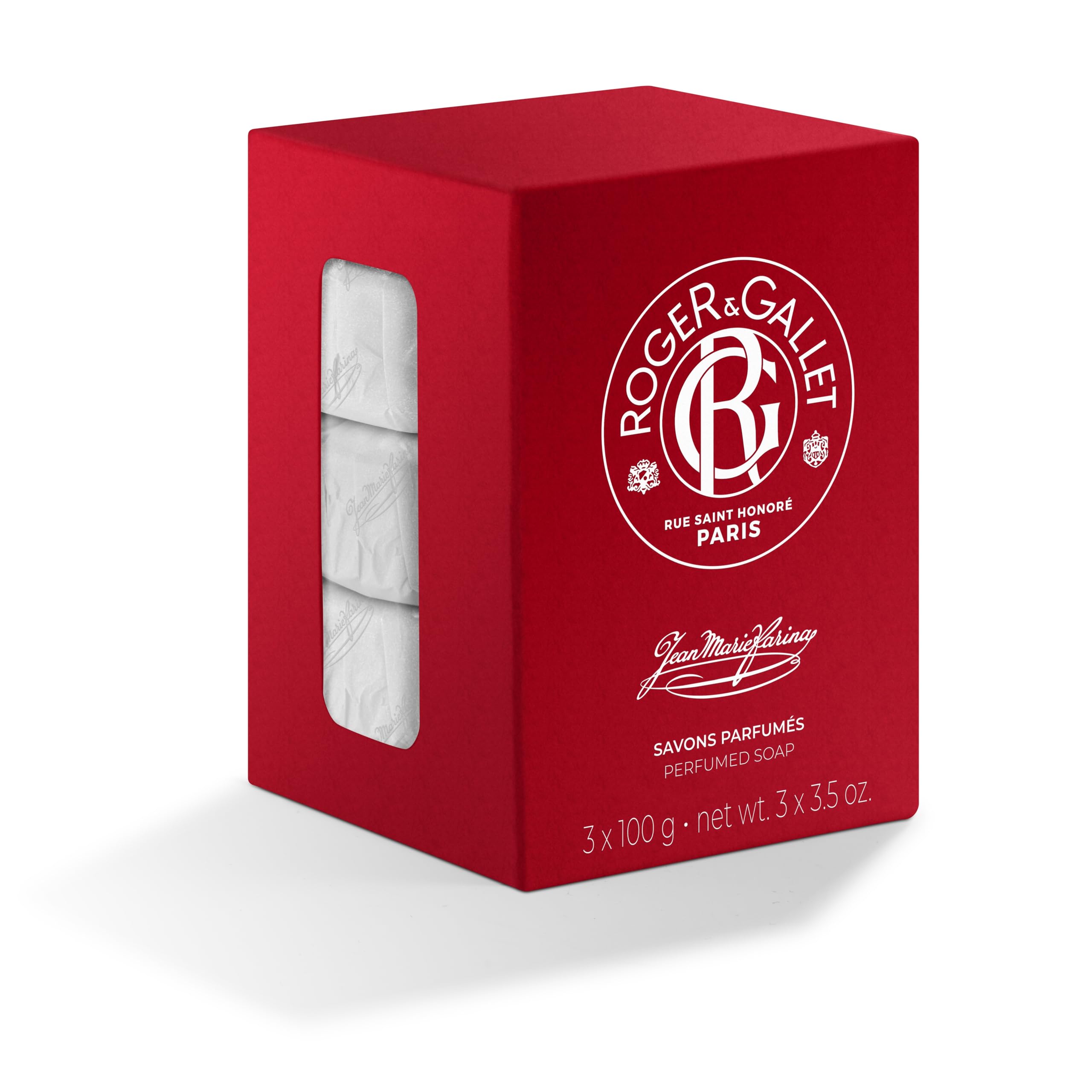 Foto 2 pulgar | Gel De Baño Y Jabón Corporal Roger & Gallet Jean Marie 3x100g - Venta Internacional.