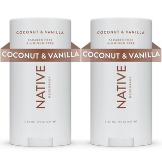 Foto 2 | Desodorante Nativo De Coco Y Vainilla, 72 Horas, Control De Olores, Paquete De 2 - Venta Internacional.