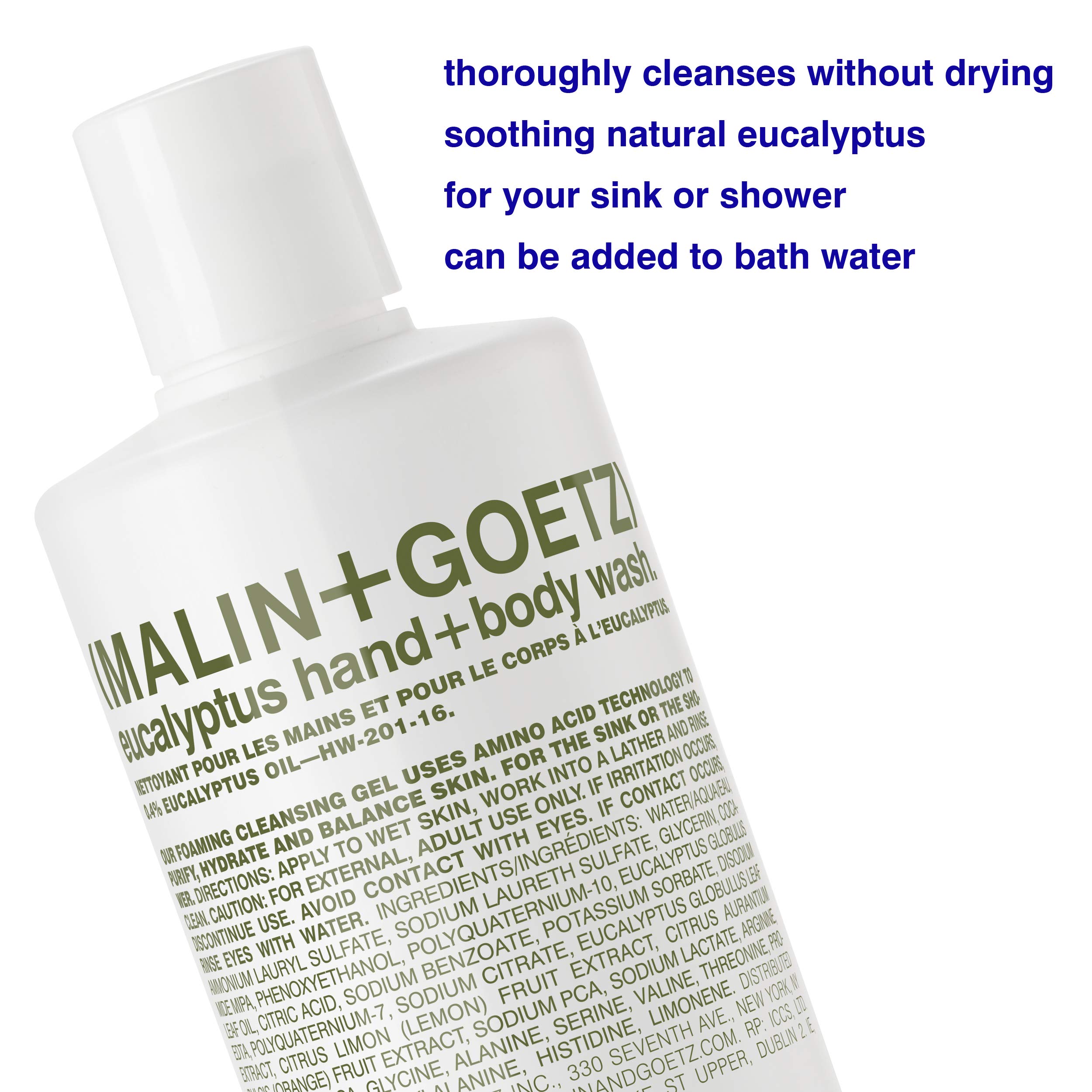 Foto 3 pulgar | Gel De Baño Para Manos Y Cuerpo Malin + Goetz Eucalyptus 473 Ml - Venta Internacional.